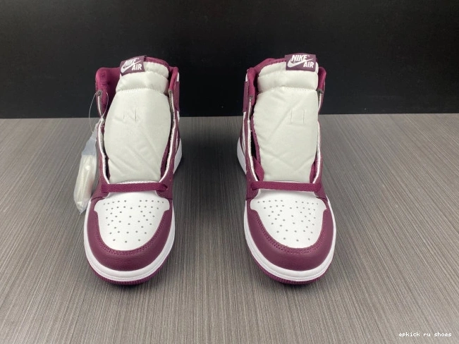 Cheap 555088-611 Bordeaux Jordan OG High 1 Air 0715